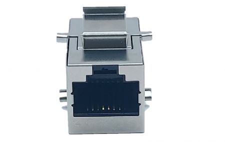 CONNETTORE INLINE 8P8C SCHERMATO C. 5e (Vista posteriore)